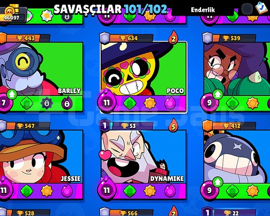 BRAWL STARS HESABI