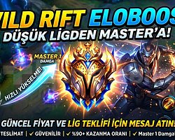 WILD RIFT ELOBOOST Hızlı, Güvenilir & Profesyonel