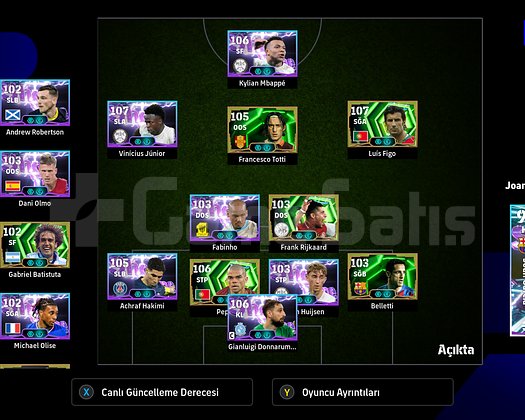 eFootball 3234 KG Steam Güncel Kadrolu Temiz Hesap