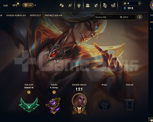TR FRESH HANDMADE ZÜMRÜT 3 54 LP 5 SKIN +30LP GAİN