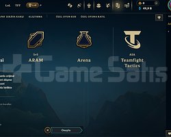 TR DERECELİYE HAZIR 3 SKIN ACC 50K MÖ