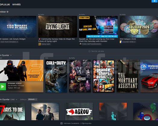 Steam Oyun Hesabı