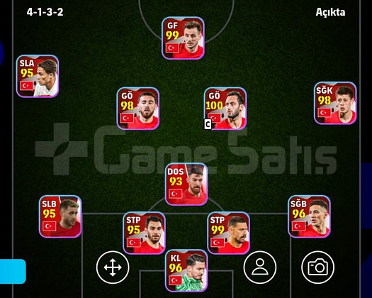 EFOOTBALL TEK BAĞ HESAP  TÜRKİYE PAKETLİ | 3 B