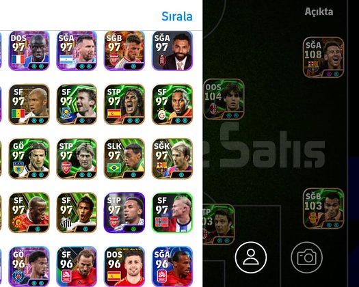 EFOOTBALL TEK BAĞ HESAP  TÜRKİYE PAKETLİ | 3 B