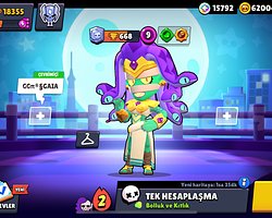 BRAWL STARS HESAP 18K 72 KARAKTER