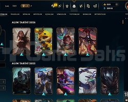 433 KOSTÜM 209K ÖZ 577 LVL EFSANE DOLU MAİL HESAP