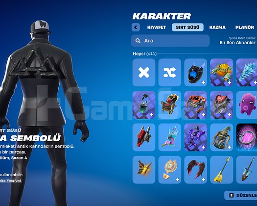 ACİL SATILIK FORTNITE HESABI | 370 SKİN + DEV ENVA