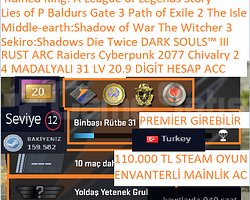 4 MADALYALI 31 LV RUST ARC Raiders Cyberpunk 2077
