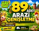 89 Adet Arazi Genişletme