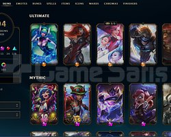 YÜKSEK ELO 404 SKİN TR LOL HESABI
