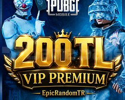 200 TL VİP PUBG MOBİLE RANDOM HESAP KALİTEE++++