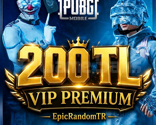 200 TL VİP PUBG MOBİLE RANDOM HESAP KALİTEE++++