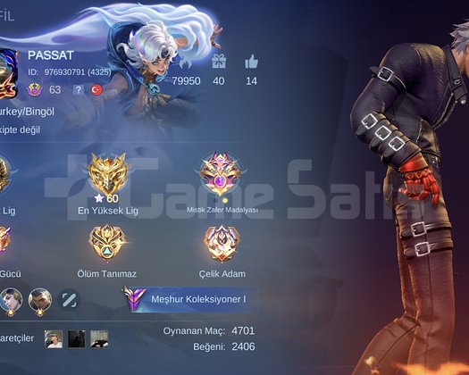 Full hesap hero amblem güzel kostümlerde var