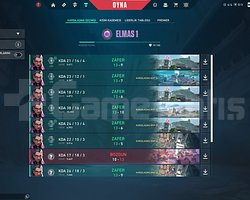 TR - ELMAS 1 - HIGH MMR - MAIL DEĞİŞEN!