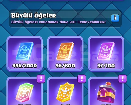 Clash royale 8k kupa hesap