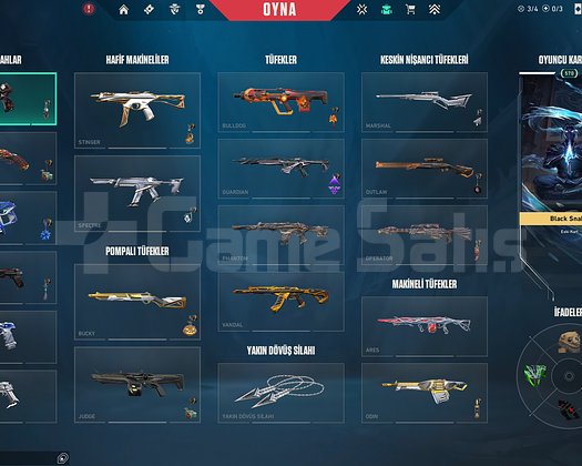 VCT 25 KARAMBİT 17 VANDAL FUL HESAP