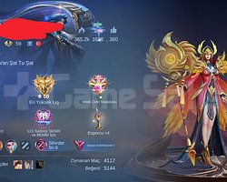 MOBILE LEGENDS 300+ KOSTUMLU HESAP