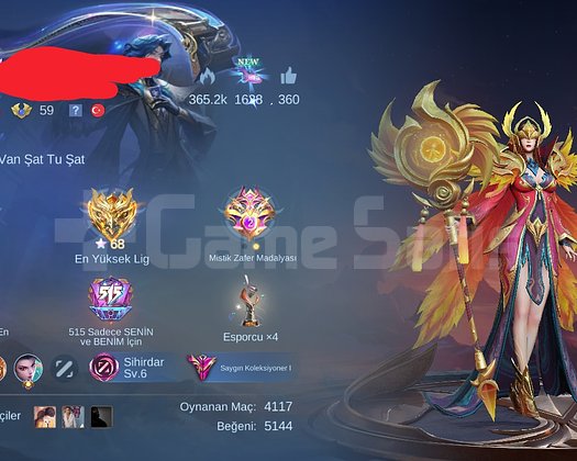 MOBILE LEGENDS 300+ KOSTUMLU HESAP