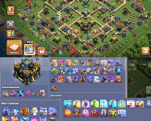 TH17+SAVUNMA MAX+EKİPMANLAR EFSANE+9KOSTÜM