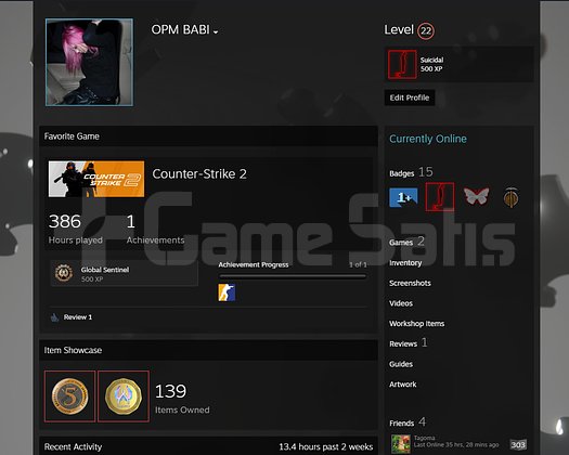 Cs2 Premier 22k Faceit Hazır Hesap
