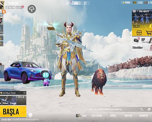 PUBG mobile satılık hesap