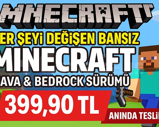 Her Şeyi Değişen Bansız Minecraft J&B&HP