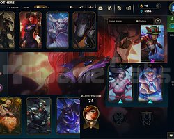 EUW 30 LEVEL UNRANKED 12 SKIN HANDMADE