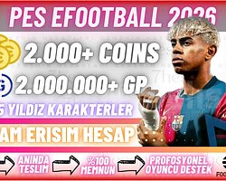 IOS 2000 COIN + 2M GP - TAM ERİŞİM HESAP