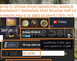 3 MADALYALI 6 LV Battlefield V Battlefield 2042 Ri