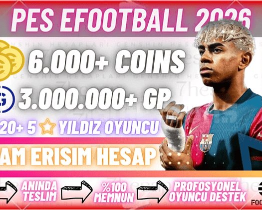 ANDROID 6000 COIN + 3M GP - TAM ERİŞİM HESAP