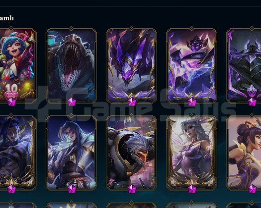 EUW lol hesabı 550 skin emek hesabı