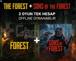 The Forest + Sons Of The Forest | 2 Oyun Tek Hesap