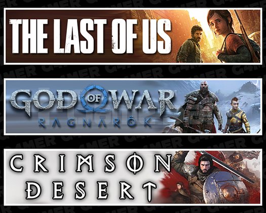 The Last Of Us 1 + Ragnarök + Crimson Desert
