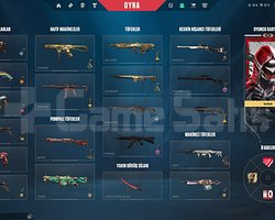 +53K VP Kuronami Hançerli Hesap + 325 LoL Skin