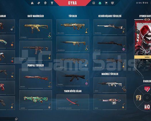 +53K VP Kuronami Hançerli Hesap + 325 LoL Skin