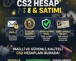 CS 5 YILLIK ROZETLİ VE ESKİ TARİHLİ HESAPLAR