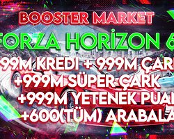 999M CR +999M Çark +999M Yetenk +600 Araba FH6