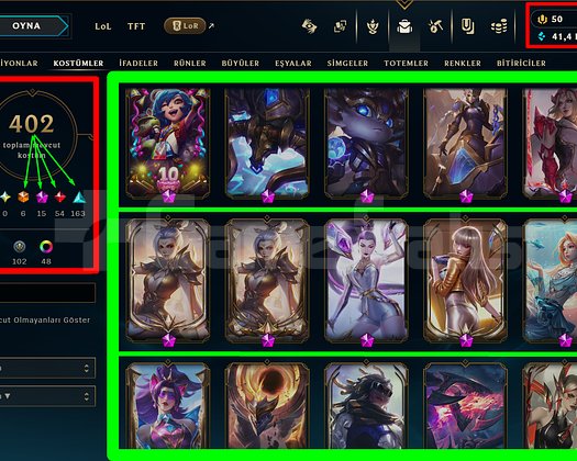 402 KOSTÜM + 15 İHTİŞAM + 172 HERO + TEL + MAİL!