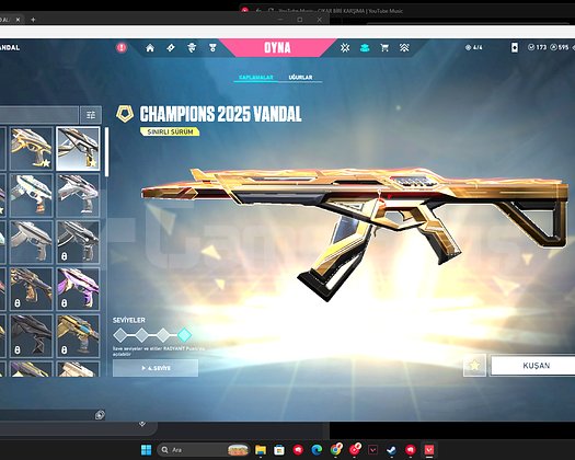260 LVL | CHAMPIONS 2025 KELEBEK & VANDAL + YAĞ