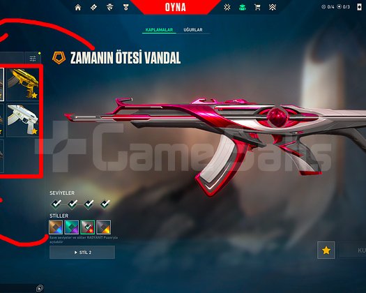 163 SEVİYE + 6 VANDAL + 3 BIÇAK / ASİL+GAİA +MAİL!