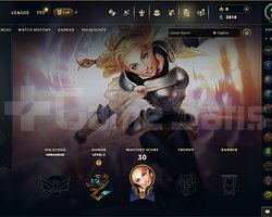 EUW 22 LEVEL HANDMADE