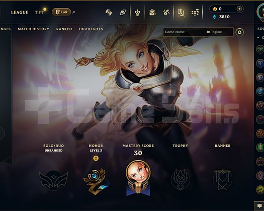 EUW 22 LEVEL HANDMADE