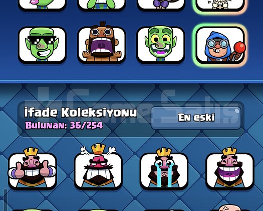 10243 Kupa Dolu Clash Royale Hesabı