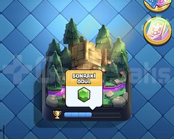 10243 Kupa Dolu Clash Royale Hesabı