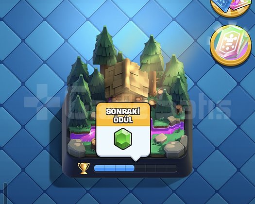 10243 Kupa Dolu Clash Royale Hesabı