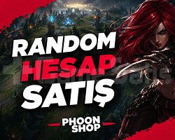 -LOL RANDOM HESAP 100+KostümlüDEĞİŞENSİZ HESAP-