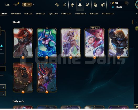 856 Kostüm | Taiwan EUW Geçişli | Platin IV |