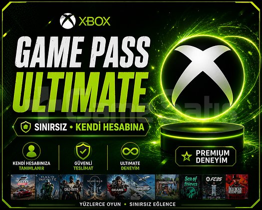 Xbox Gamepass Ultimate + Kendi Hesabınıza