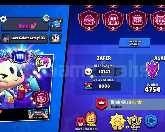 Brawn Stars Hesap 117766K