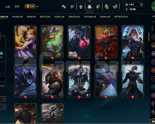 EUW GOLD 4 130 KOSTÜM FRESH ACC